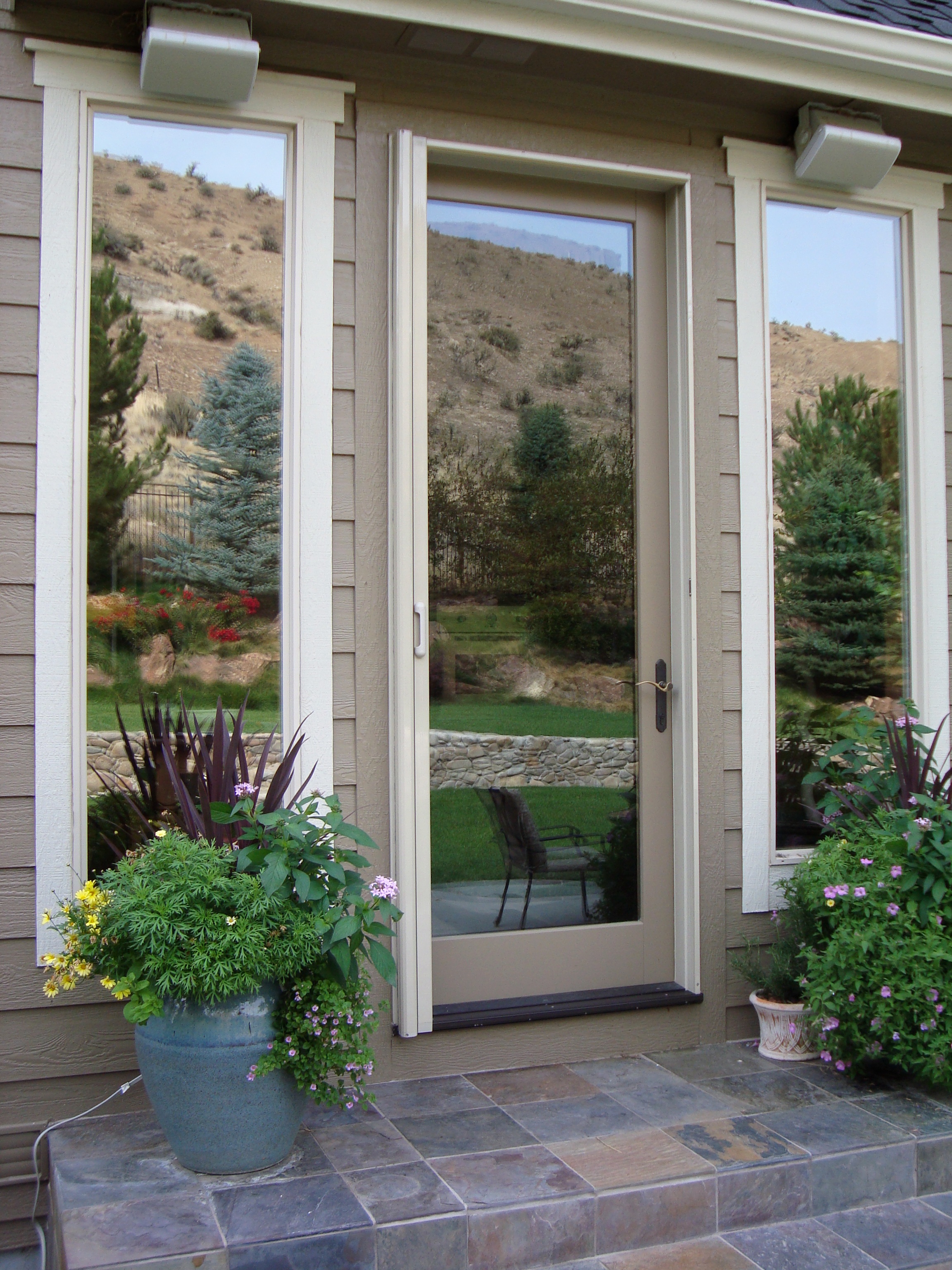 The World's Smoothest Back Patio Screen Door at The Screen Door Guy